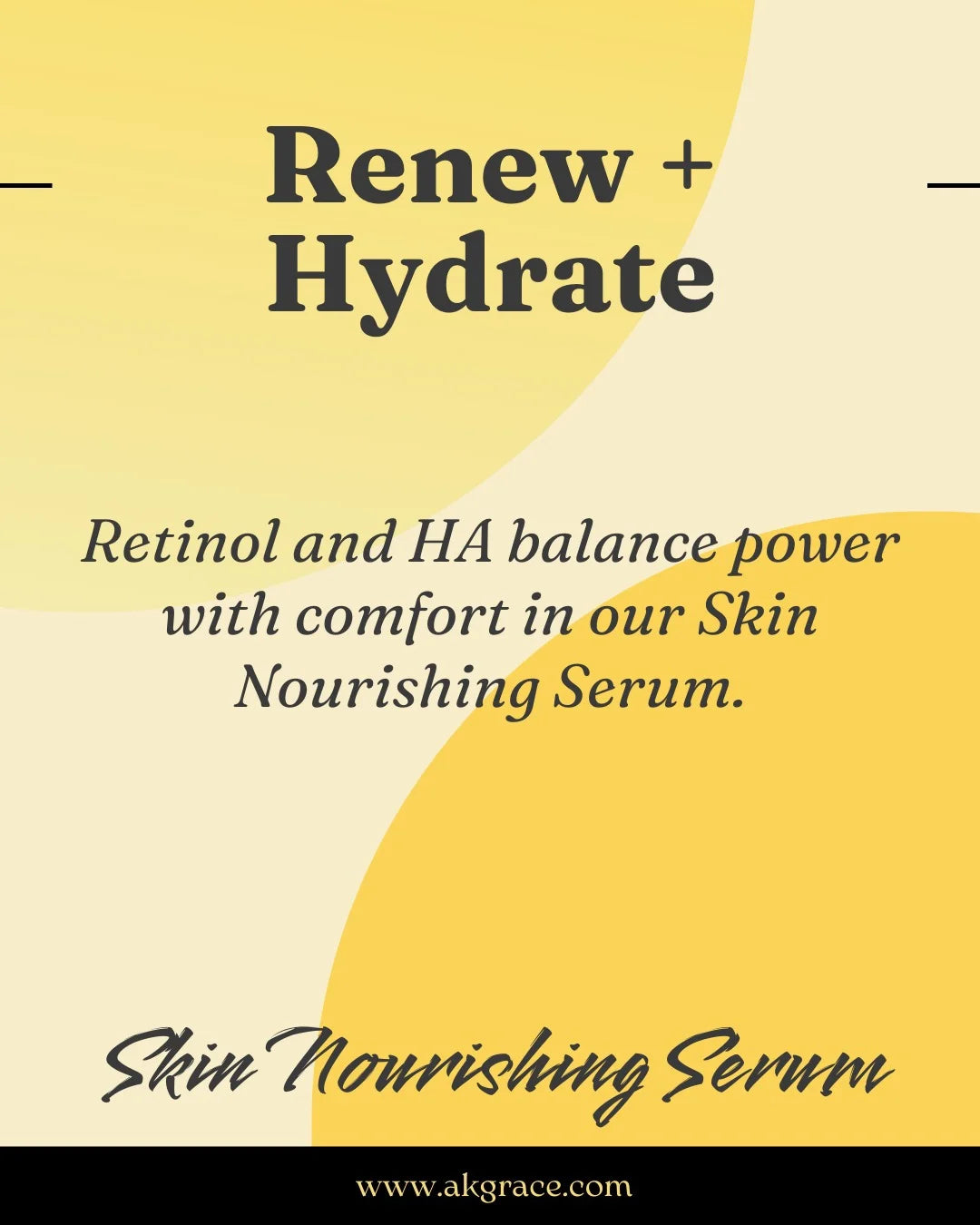 Skin Nourishing Serum (Hydrating/Anti-Aging)
