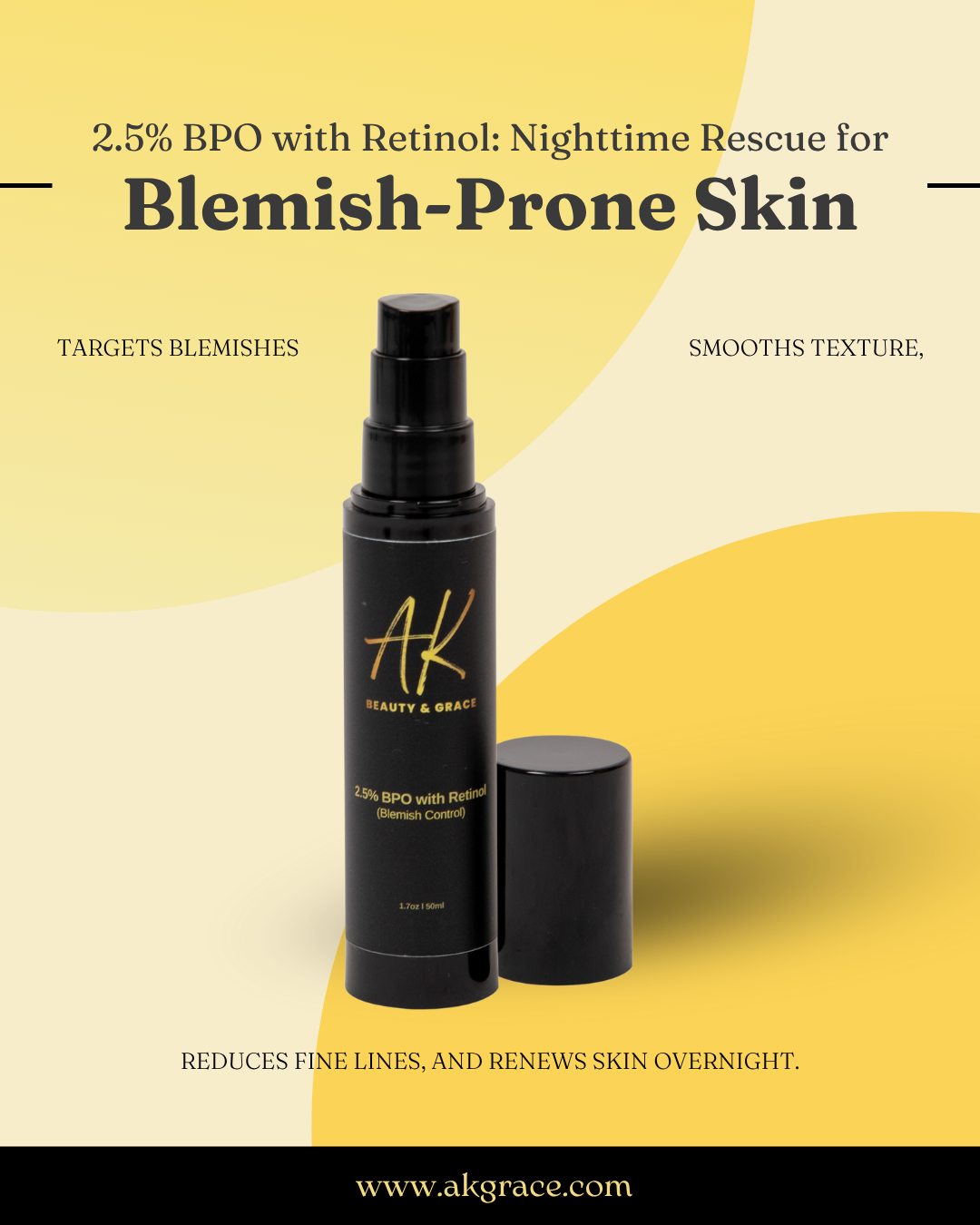 2.5% BPO with Retinol (Blemish Control)
