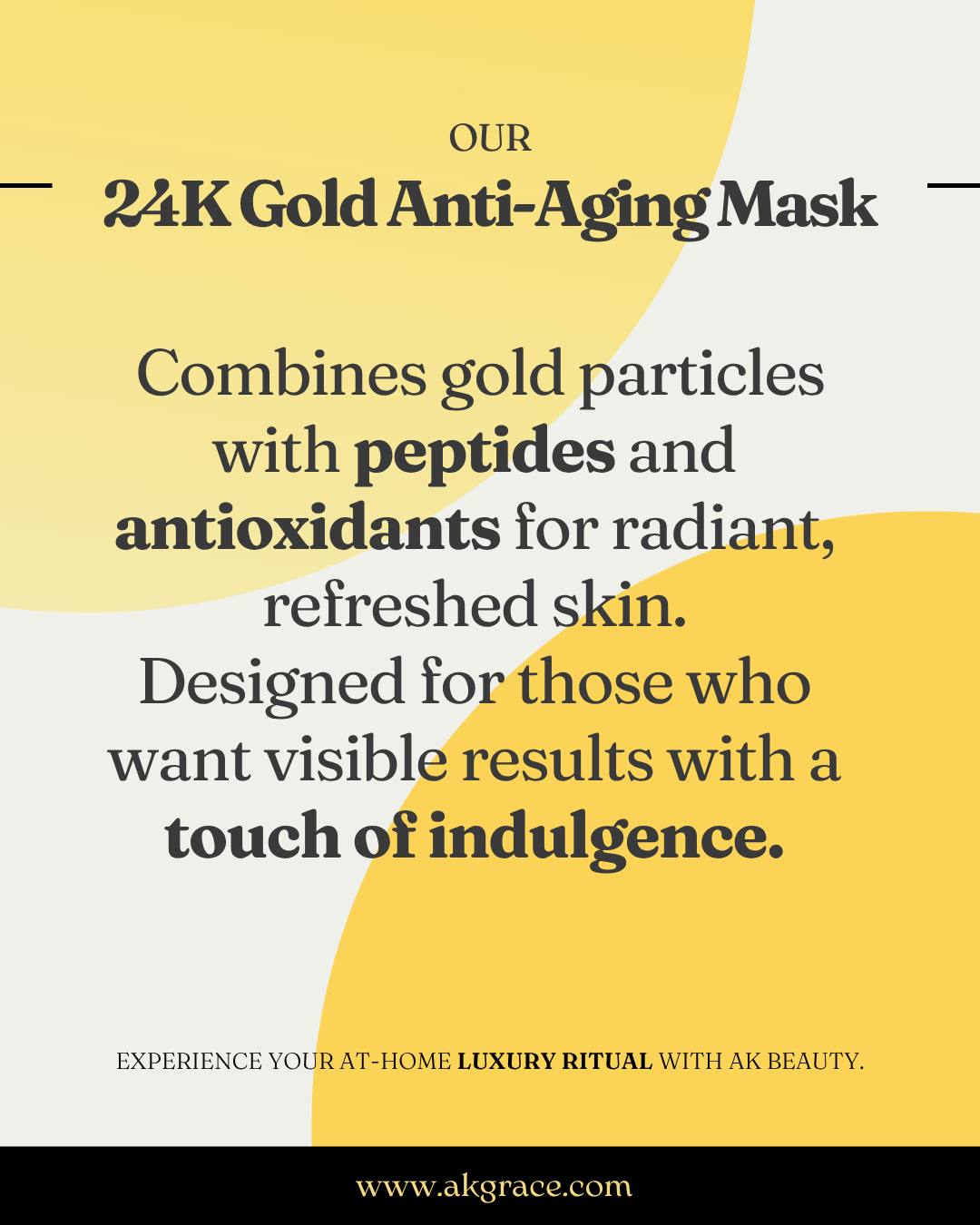 24K Gold Anti-Aging Mask